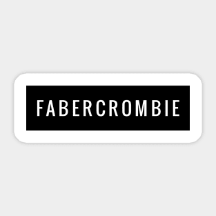 Fabercrombie Sticker